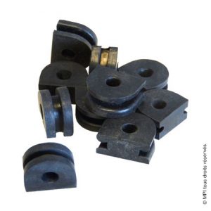 CAOUTCHOUCS COIFFE CYLINDRE MINA.H