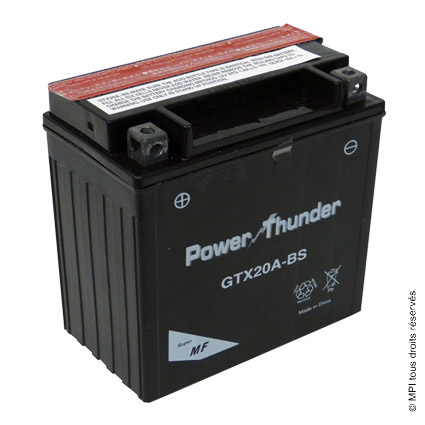 BATTERIE PTX20A-BS / YTX20A-BS