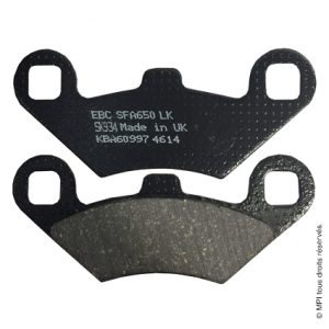 (SFA650) PLAQUETTE SCOOTER LIGIER 3 ROUES