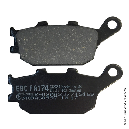 (FA174) PLAQUETTES ARR. INTEGRA 700 / 750