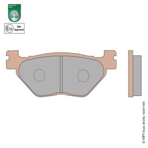 (6215030BS) PLAQUETTE TMAX 530 ARR 12-13