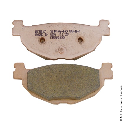 (SFA408HH) PLAQUETTE TMAX 500 ARR 04-11 (METAL FRITE)