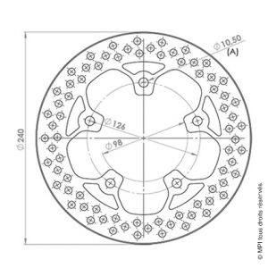 DISQUE FREIN AV GTS EVO 08-16 (1158)