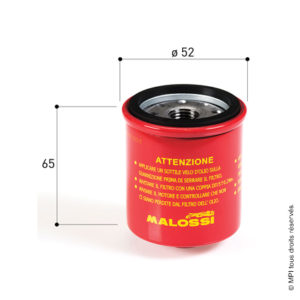 (0313382Q) FILTRE HUILE PIAGGIO 125 > 350 RED CHILLY