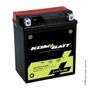 BATTERIE KTX7L-BS (YTX7L-BS) HQ