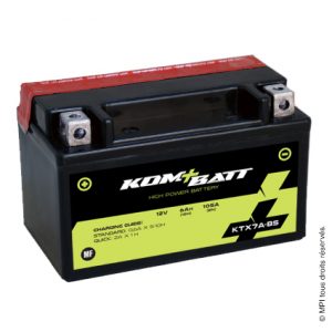 BATTERIE KTX7A-BS (YTX7A-BS) HQ