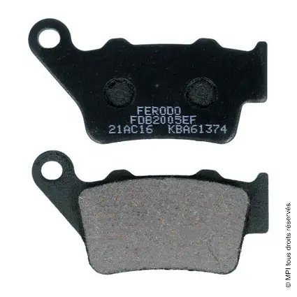 PLAQUETTES BMW C400 (FDB2005EF/213)