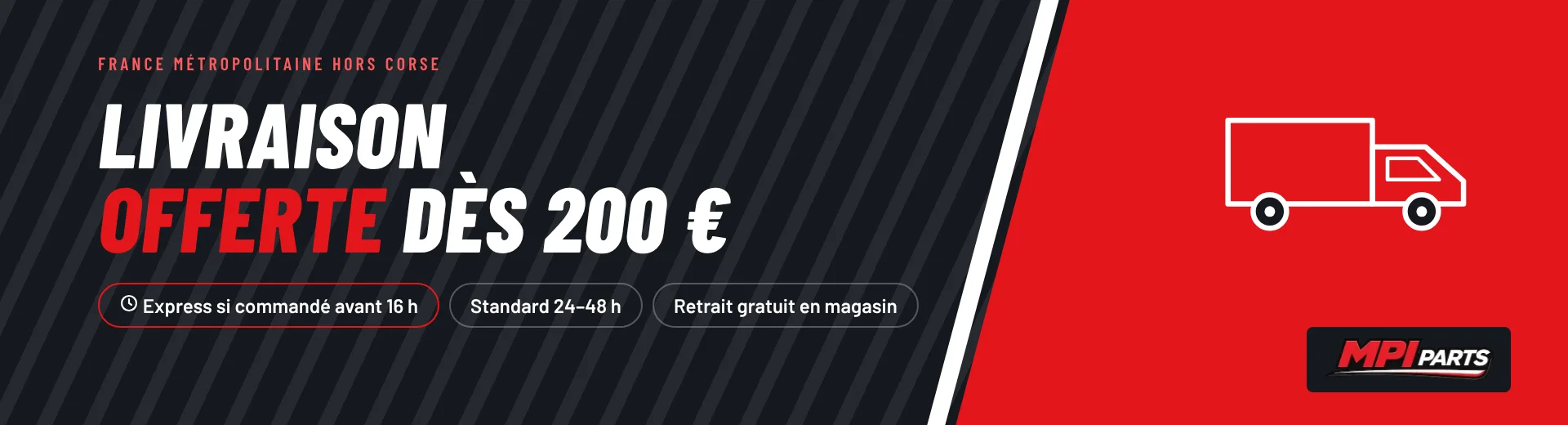 Livraison offerte dès 200 €